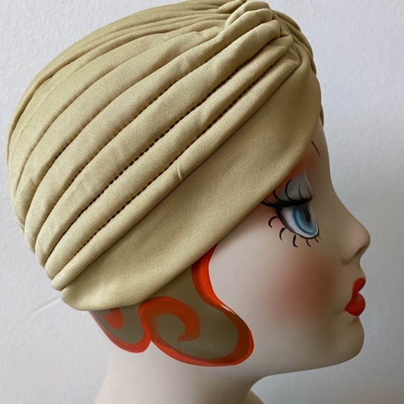 Stunning Gold vintage style, retro pinup style turban - Picture 3 of 3